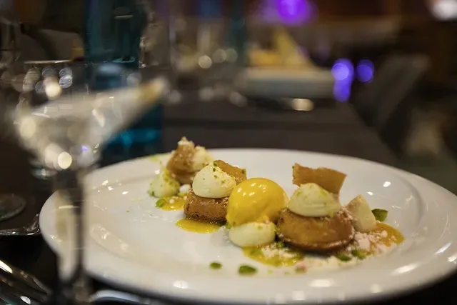 Restaurant dish shown with the Hotel Altitude offer
