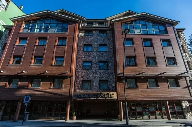 Hotel exterior shown with the La Massana offer